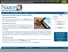 Tablet Screenshot of naacesrf.com